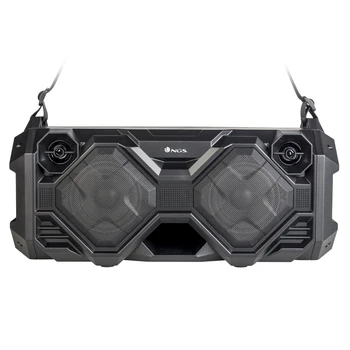 

NGS Street Fusion-Bombox Wireless 100W Compatible with Technology Bluetooth (USB/Raadio FM/AUX IN ). Color Black