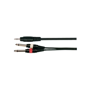 

Bb317-3m acoustic cable 3.5mm стерео-2х6. 3mm mono, 3M, Soundking
