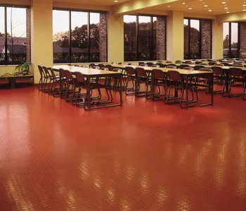 

Pavement circles red rubber 3mm. LestarePrecio per m2