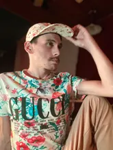 Sombreros planos ajustados con bordado informal, 5 paneles florales, para verano y primavera