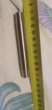 1-Threaded-Pipe-Fittings Water-Connection Stainless-Steel Male-X-Male SS304 1-1/4-3/8-100mm-Length