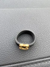 Oso de acero de titanio anillo hueco de malla de anillo individual alto calidad oso anillo para mujer Tricolor al por mayor venta al por mayor nuevo DisgnHot