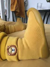 Zapatos cálidos de invierno para niños, calcetines, calcetín grueso cepillado, botines para bebés, suelas blandas