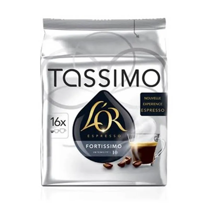 Fortissimo intensity 10 l 'or, 16 services TASSIMO