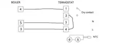 WiFi inteligente controlador de temperatura termostato eléctrica de agua caliente, calefacción de la caldera de Gas de agua funciona con Eco Google casa Tuya.