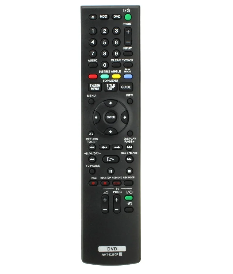 Пульт ДУ для Sony RMT D250P DVD RDR-HX1080 RDR-HX680 RDR-HX750 RDR-HX780 (RDR-HX780S) RDR-HX785 RDR-HX950 RDR-HX980 (RDR-HX980B) |