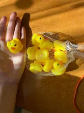 10 unids/lote lindo bebé niños juguete de goma patos de baño Baño habitación diversión con agua juego recién nacido niños niñas juguetes para los niños