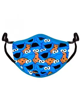 

▷ Reusable Sesame Street Cookie Monster Mask