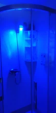 Light Shower-Head Temperature-Control Colorful Anion Pressurized Water-Saving Handheld