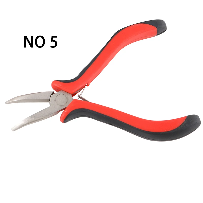1pc Hair Extensions Pliers for Install and Remove Micro Rings Tubes & I tip Hair Different types in stock hair extension pliers