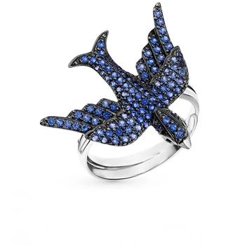 

Silver ring with cubic zirconia sunlight sample 925