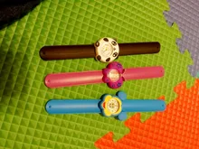 Relojes digitales con 21 patrones para niños y niñas, pulsera electrónica con parches para regalo de cumpleaños