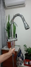 Crane Faucet FILTERED Tap Kitchen Drinking-Water Golden Black Cold And for Sprayer Three-Ways