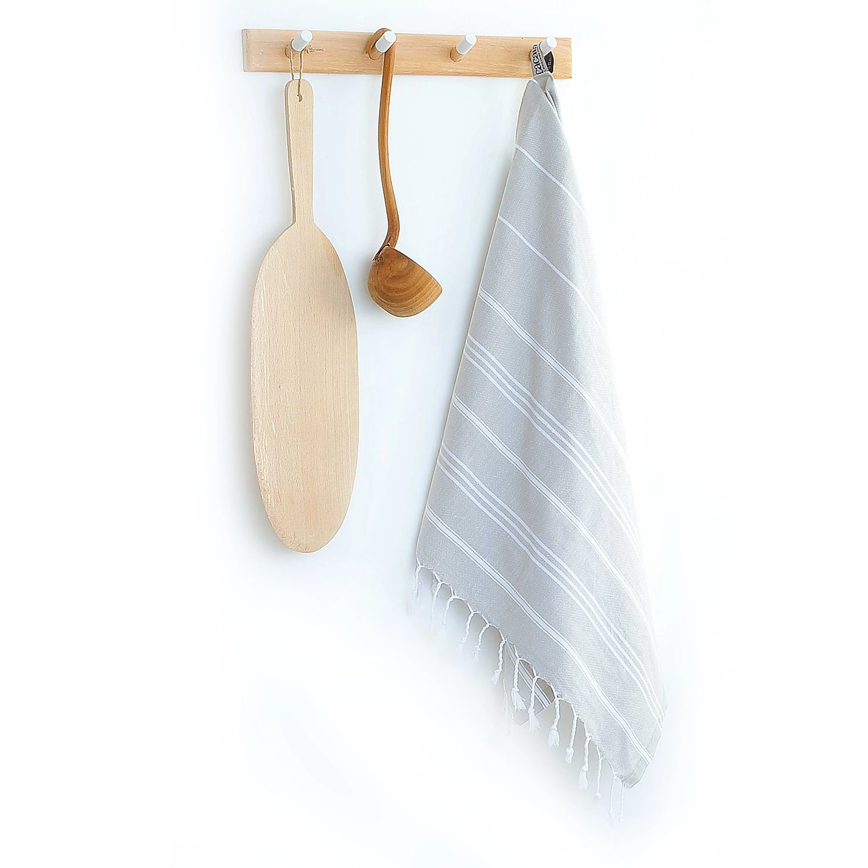 

CACALA Turkish Hand and Face Peskir Towels with Hanging Loop-Kitchen Bath Head Gym-%100 Cotton Softly 60x90Cm(23"x35") 110 Gr