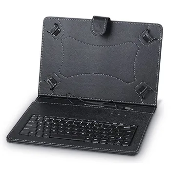 

Universal case with keyboard 3go csgt27 black-for tablets 10'/25.4cm-83-key-Port microusb hooks elastic-