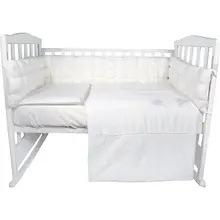 Комплект в кроватку Эдельвейс "Зефирки", 6 предметов