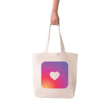 

Angemiel Bag Large İnstagram Love Shopping Beach Tote Bag