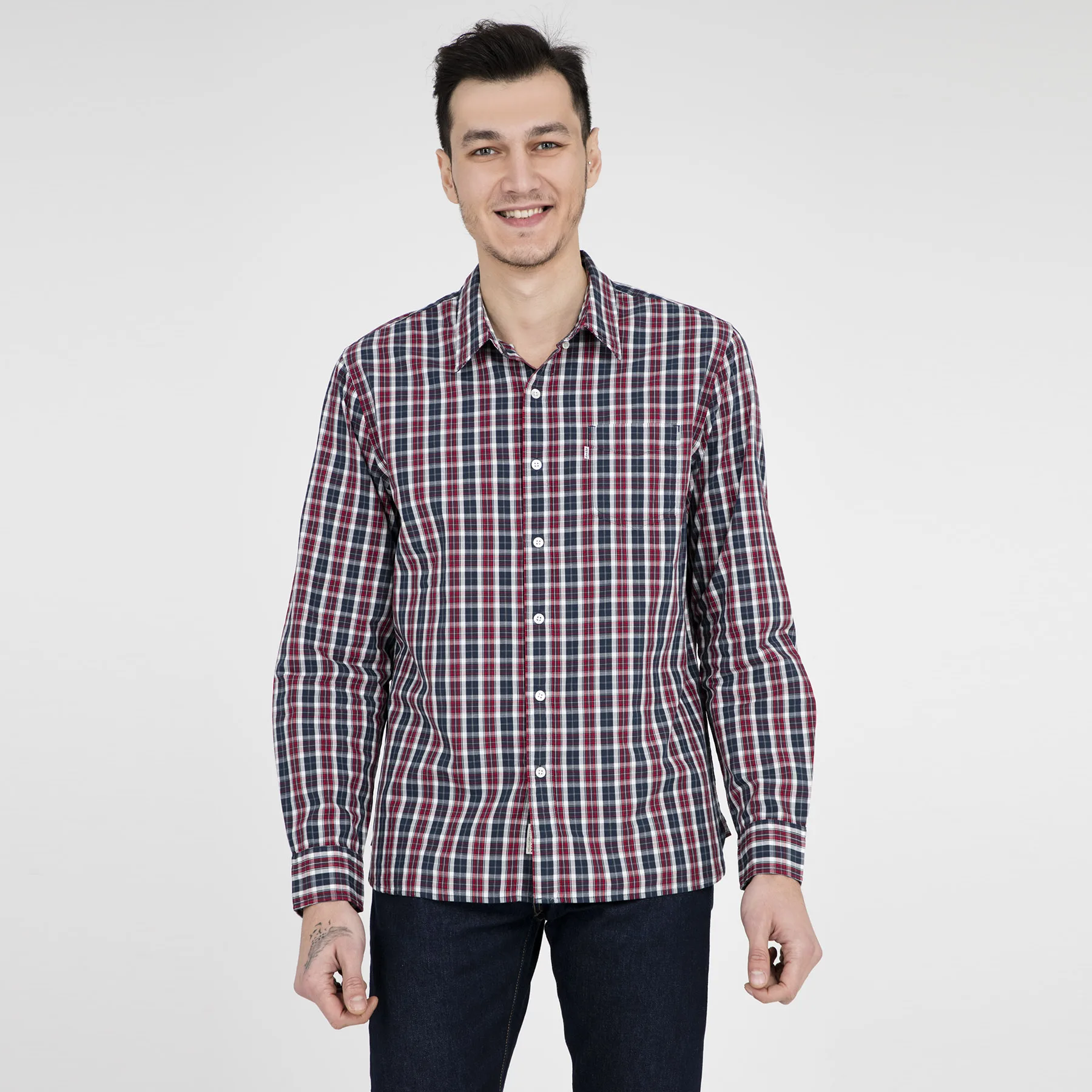 Levis Мужская рубашка 65824|Повседневные рубашки| |