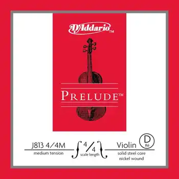 

J813-4/4m-b10 prelude separate string D/Re for violin 4/4, Ms. Tension, D'Addario