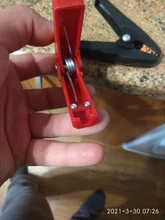 Alligator-Clip Electrical-Clips-Clamps Car-Battery Crocodile 100A Durable Insulated Red