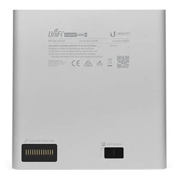 Сетевой контроллер WiFi с облачным ключом UBIQUITI UCK-G2-PLUS Восьмиядерный PoE LAN СЕРЫЙ