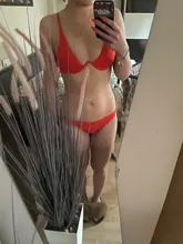 Conjunto de Bikini brasileño sin relleno para mujer, bañador Sexy de estilo vendaje de 4 colores, triangular, envío directo