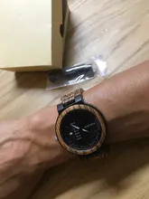 BOBO BIRD-reloj analógico de madera para hombre, accesorio de pulsera resistente al agua con indicador de fecha y calendario, complemento masculino de marca de lujo con diseño moderno e informal, perfecto para regalo