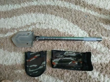 Pala táctica multifunción para exteriores, carretilla elevadora militar para exteriores, pala de nieve todoterreno, pala plegable de supervivencia al aire libre