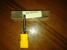 Spiral-End-Mill Milling-Cutter Cnc-Router-Bit Single-Flute XCAN Straight-Shank Carbide