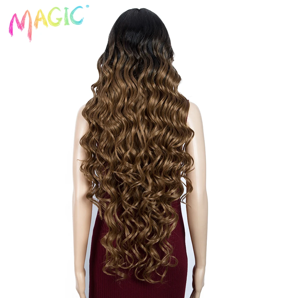 onda profunda, cabelo encaracolado, perucas louras, parte