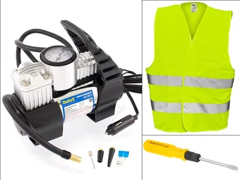 

Compressor DolleX 12V 14 A, 10 Atm, L/min + vest + screwdriver