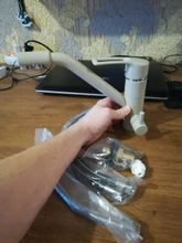 Filtro de grifo de cocina, grifo giratorio de agua, purificador de doble boquilla, grifos de cocina, grifo mezclador de fregadero, frío y caliente