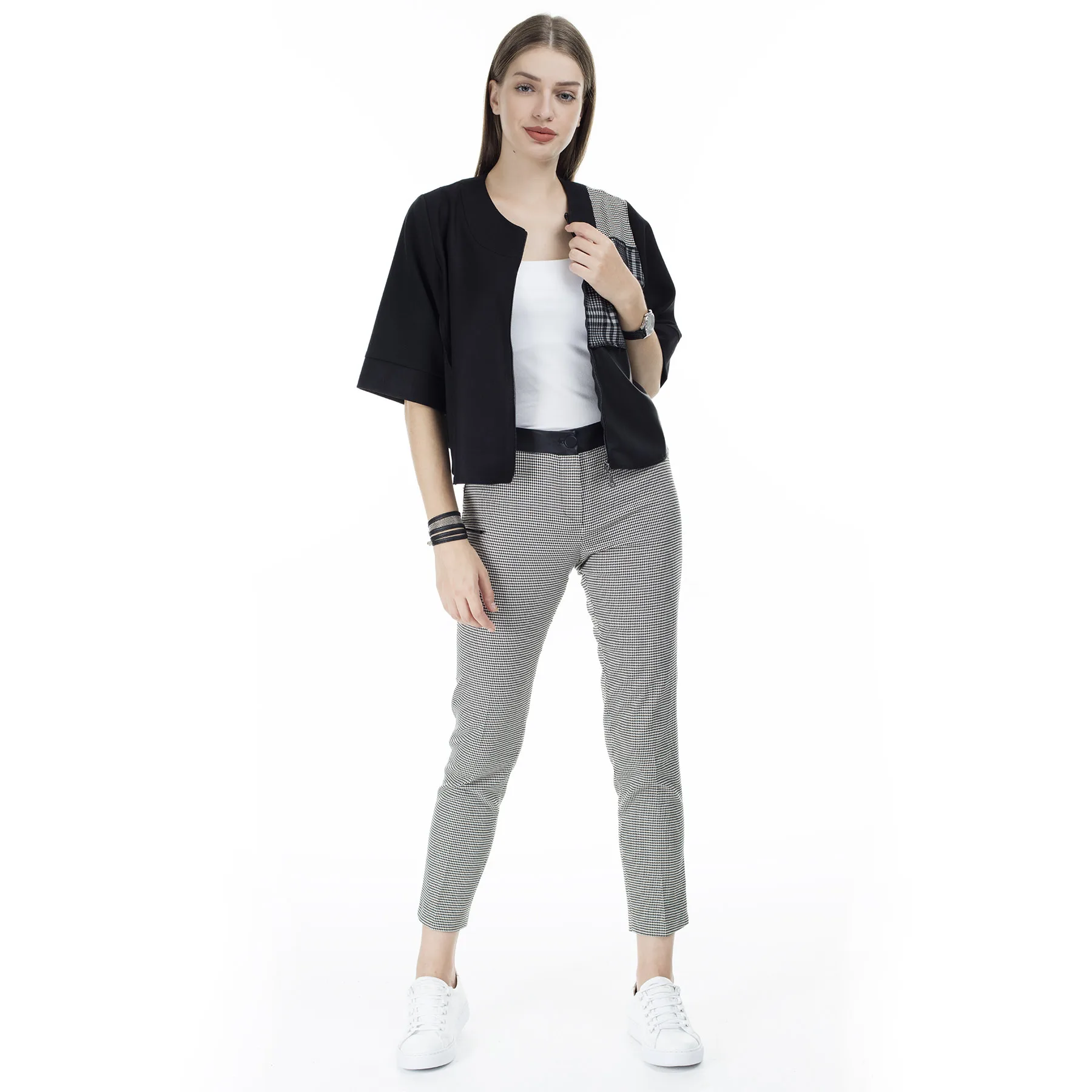 KAZAYAĞI Via Dante базовые брюки женские брюки 4422536VD - Цвет: KAZAYAĞI