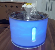 Dispensador de agua para mascotas, bebedero automático para gatos y perros, dispensador de agua eléctrico con USB, bebedero silencioso