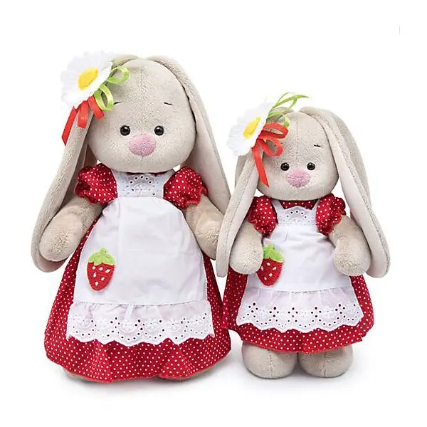 Мягкая игрушка Budi Basa Зайка Ми Земляничка, 32 см