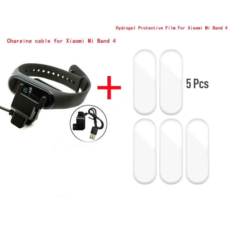 For Xiaomi Mi Band 4 Зарядный кабель для Xiaomi mi Band 4 mi band 4, умный Браслет mi band 4, зарядный кабель Band 4, usb-адаптер для зарядного устройства - Цвет: For Xiaomi Mi Band 4