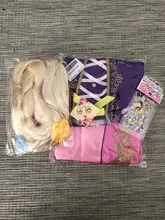 Chicas Rapunzel vestido de la princesa del traje para niña niños Cosplay Sofia Vestidos vestido de niños ropa de fiesta de cumpleaños 2-8 años