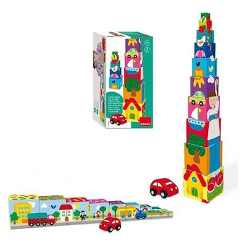 

Stacking Blocks City Goula (10 pcs)