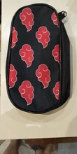 Akatsuki-estuche de Anime 3D Sasuke para cosméticos, estuche de lápices para adolescentes, estuche de maquillaje, bolígrafo con cremallera, suministros escolares, caja de maquillaje Uzumaki