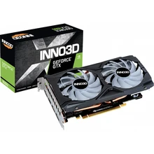 Видеокарта INNO3D X2 nVidia GeForce GTX 1660 1815MHz 6144MB 8000MHz 192 bit RTL [N16602-06D5X-1521VA15LB]