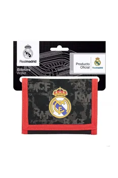 

REAL MADRID BLACK header wallet 12.5X9.5 811924036