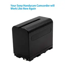 Аккумулятор для Canon LP-E6 6600mAh для Canon EOS7D, CanonEOS 5D, Canon EOS6D, CanonEOS 60D