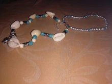 IPARAM-Pulsera de cuerda con conchas para mujer, brazalete de hilo, tobillera, estilo bohemio, vintage, playa, fiesta