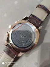 LIGE-Reloj analógico con correa de cuero para hombre, cronógrafo a la moda, de lujo superior, de cuero premium, impermeable, para deporte, nuevo, 2020