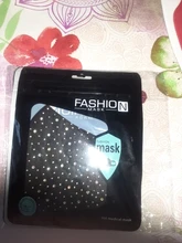 4pc brillo ostentoso diamantes cara MaskReusable boca lentejuela brillante Anti Haze a prueba de polvo máscara de protección máscara mascarillas