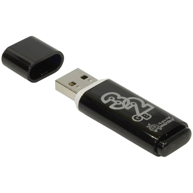 Флеш-накопитель USB SmartBuy 32 Гб USB 2.0(Черный