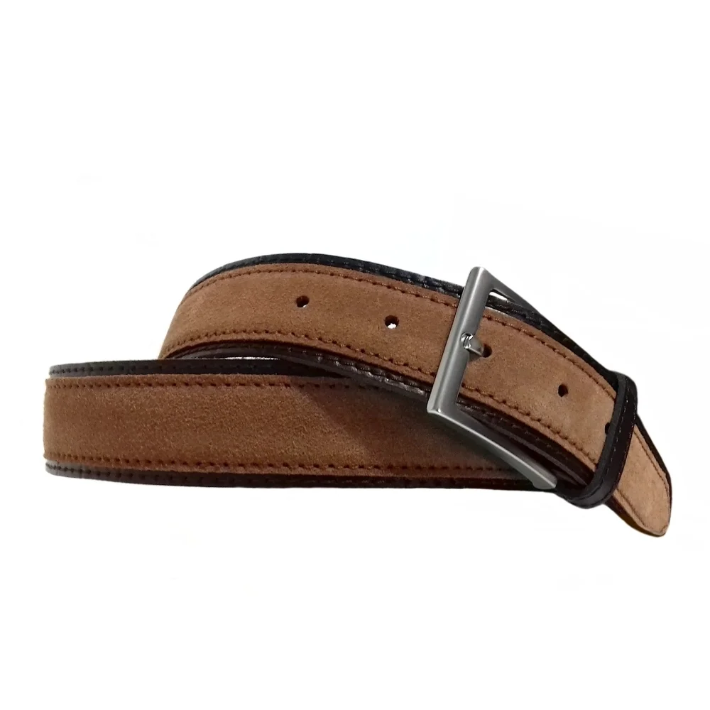 TRENCADIS. Leather men's Sport Belt in Camel Color. | Аксессуары для одежды