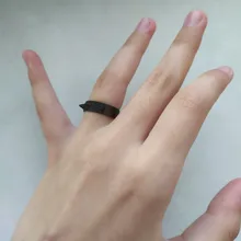 Anillo estilo Punk de acero inoxidable Para defensa propia, joyería de espinas Para Hombres y Mujeres, Joyas Para Hombres y Mujeres