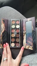 HOJO-paleta de sombra de ojos, 12 colores Nude, brillante, mate, resistente al agua, fácil de llevar, pigmento brillante, sombra de ojos en polvo, maquillaje de belleza