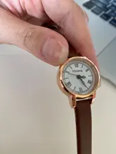 Relojes retro de lujo para mujer, pulsera pequeña de diseño de damas, de cuero vintage